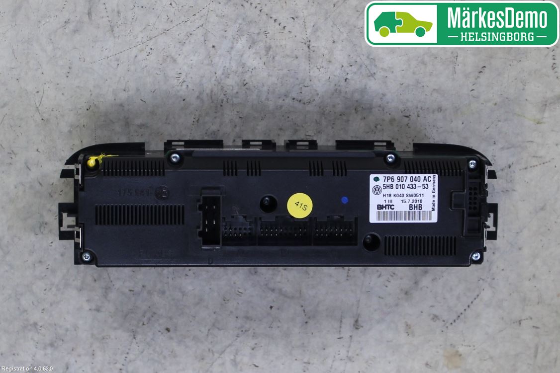 Volkswagen VW TOUAREG 7P 11-18 Varme Ac Betjening-Display
