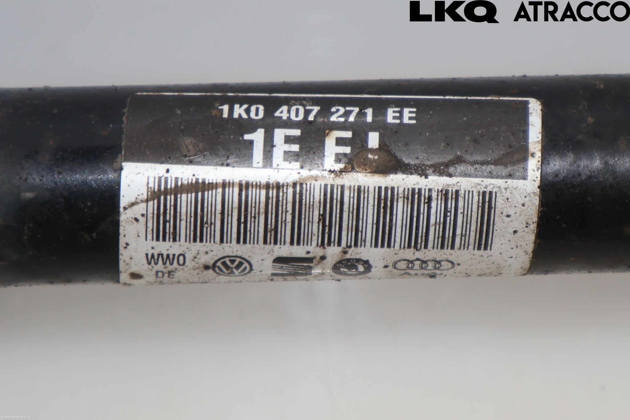 Volkswagen VW PASSAT 11-14 Drivaksel Foran Kompl Venstre