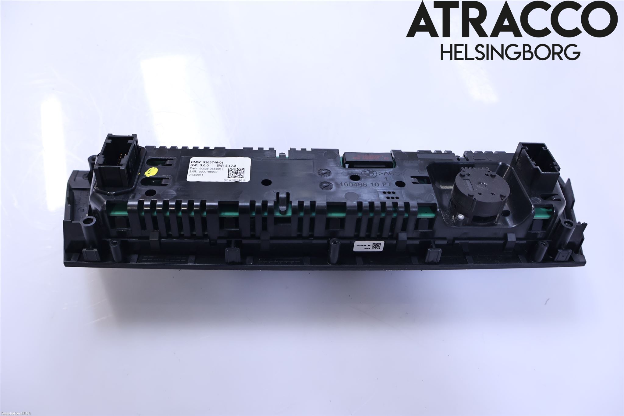 BMW 5 F10/F11/F18 09-17 Varme Ac Betjening-Display