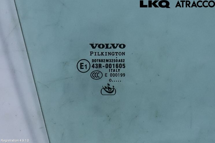 Volvo XC90 07-14 Dørrute Foran Høyre 4 Dørs