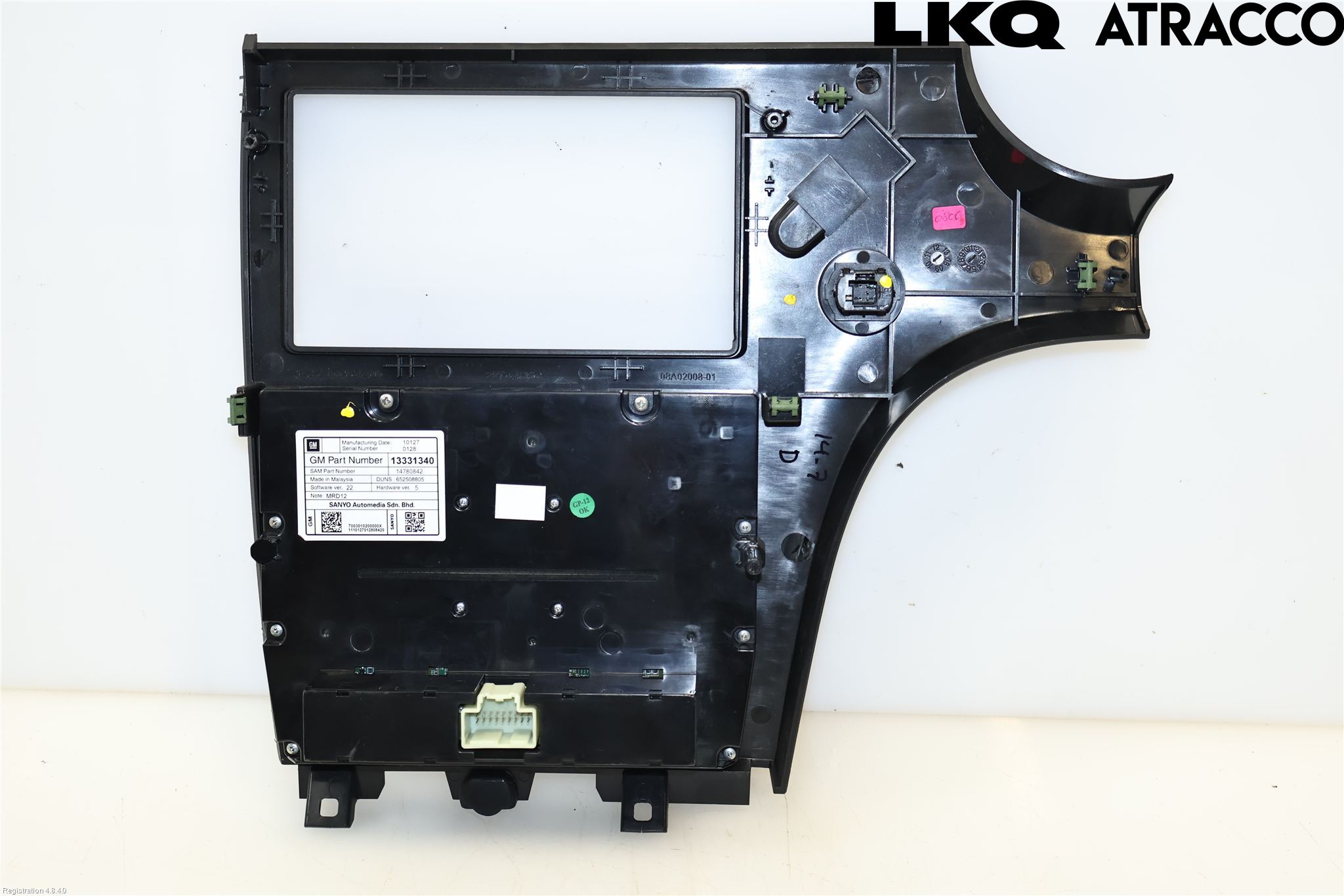Saab 9-5 10-12 Varme Ac Betjening-Display