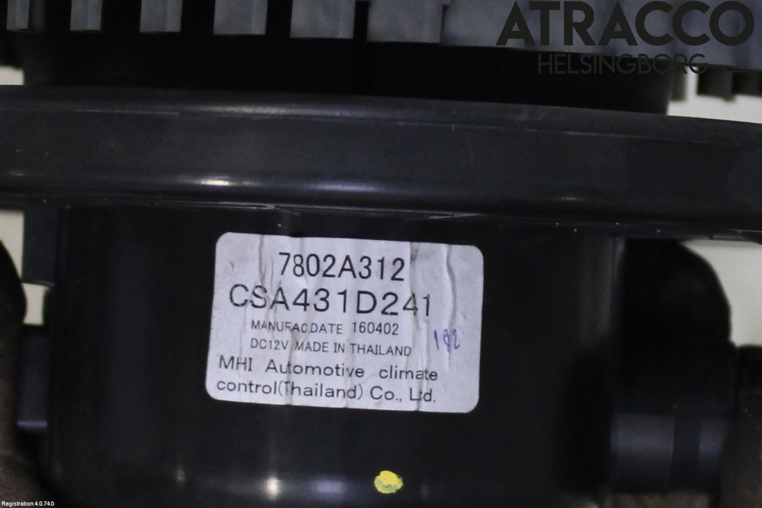 Mitsubishi L200 16-23 Varmeapparat Viftemotor