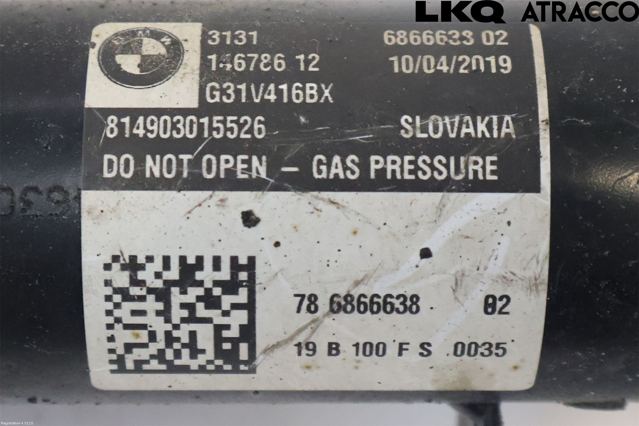 BMW 5 G30/G31/F90 17-23 Fjærbein Foran Høyre