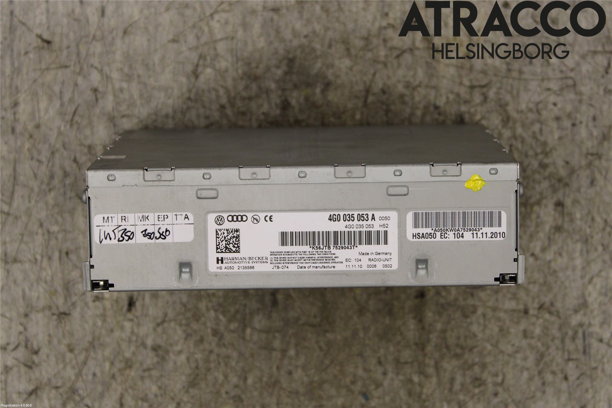 Audi A7/S7 4G 11-17 Stereo Radio