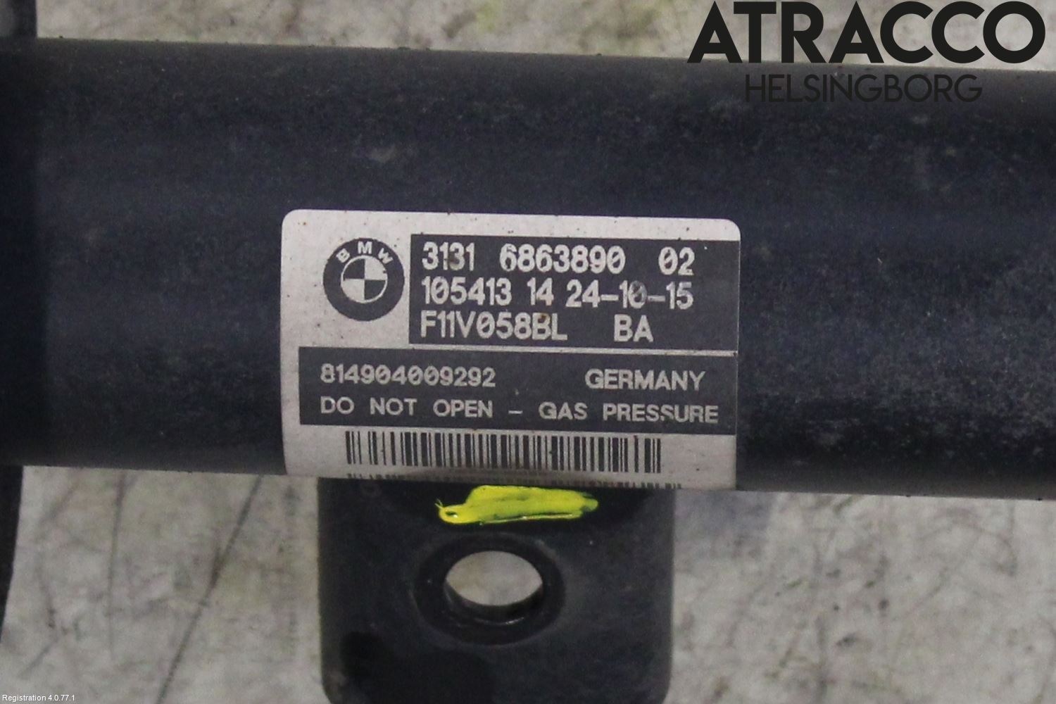 BMW 5 F10/F11/F18 09-17 Fjærbein Foran Høyre