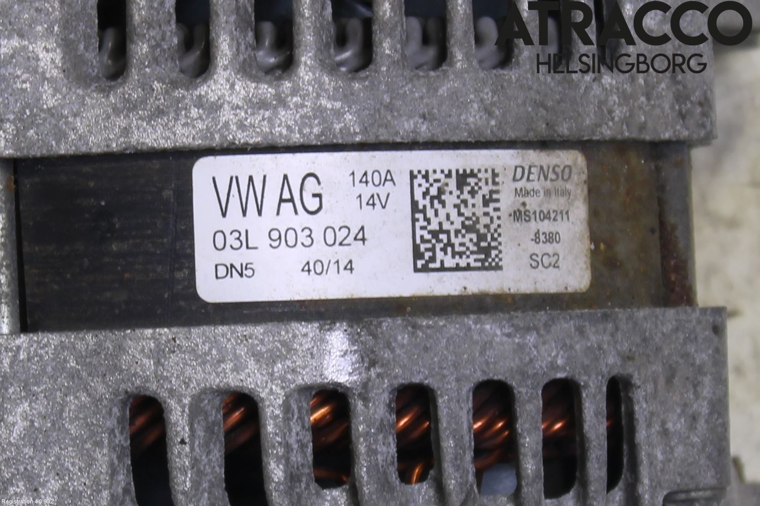 Volkswagen VW TIGUAN 07-16 Dynamo