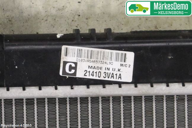 Nissan NOTE E12 14-20 Radiator Manuell