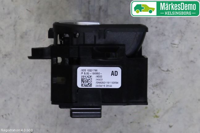 Landrover LAND ROVER RANGE ROVER EVOQUE (L538) 11-18 Bryter Parkeringsbrems