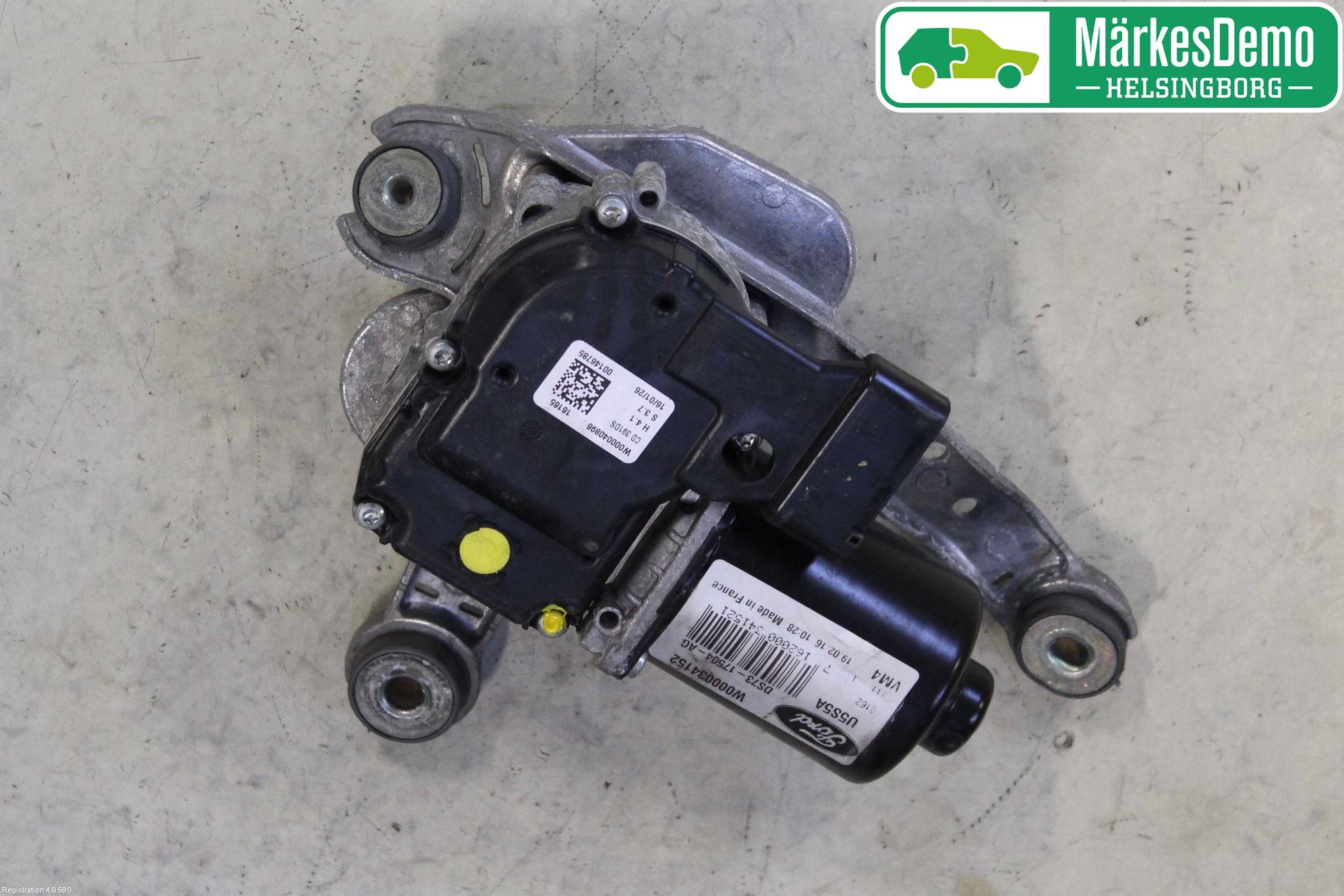 Ford MONDEO 15-22 Viskermotor Frontrute