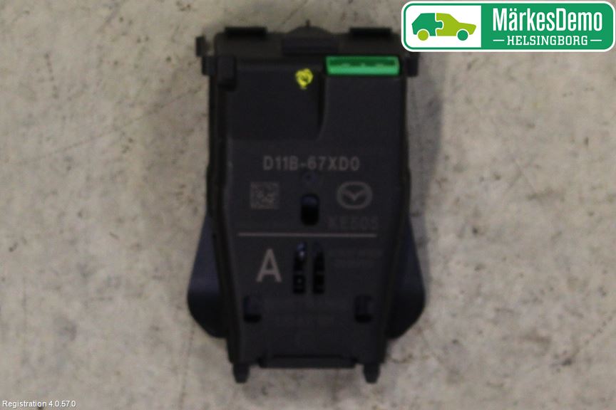 Mazda CX-3 Sensor Kollisjonsbeskyttelse
