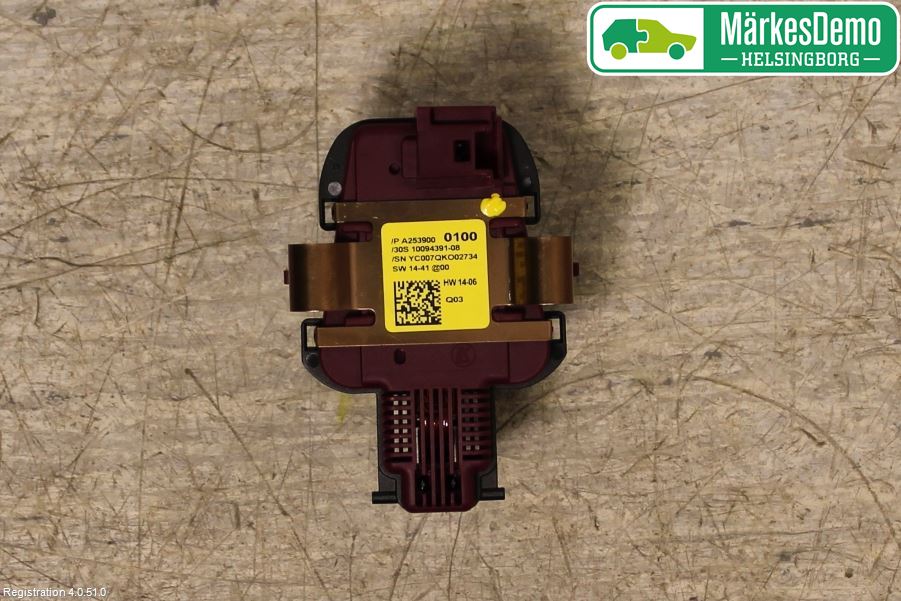 Mercedes-Benz MB GLC-KLASS (X253/C253) 15-22 Sensor Regnsensor