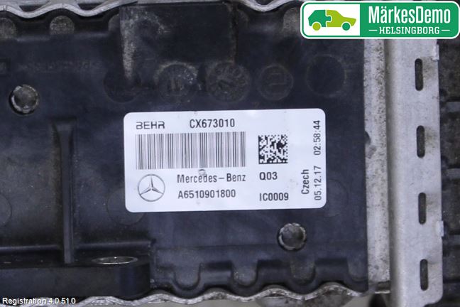 Mercedes-Benz MB GLC-KLASS (X253/C253) 15-22 Intercooler Radiator