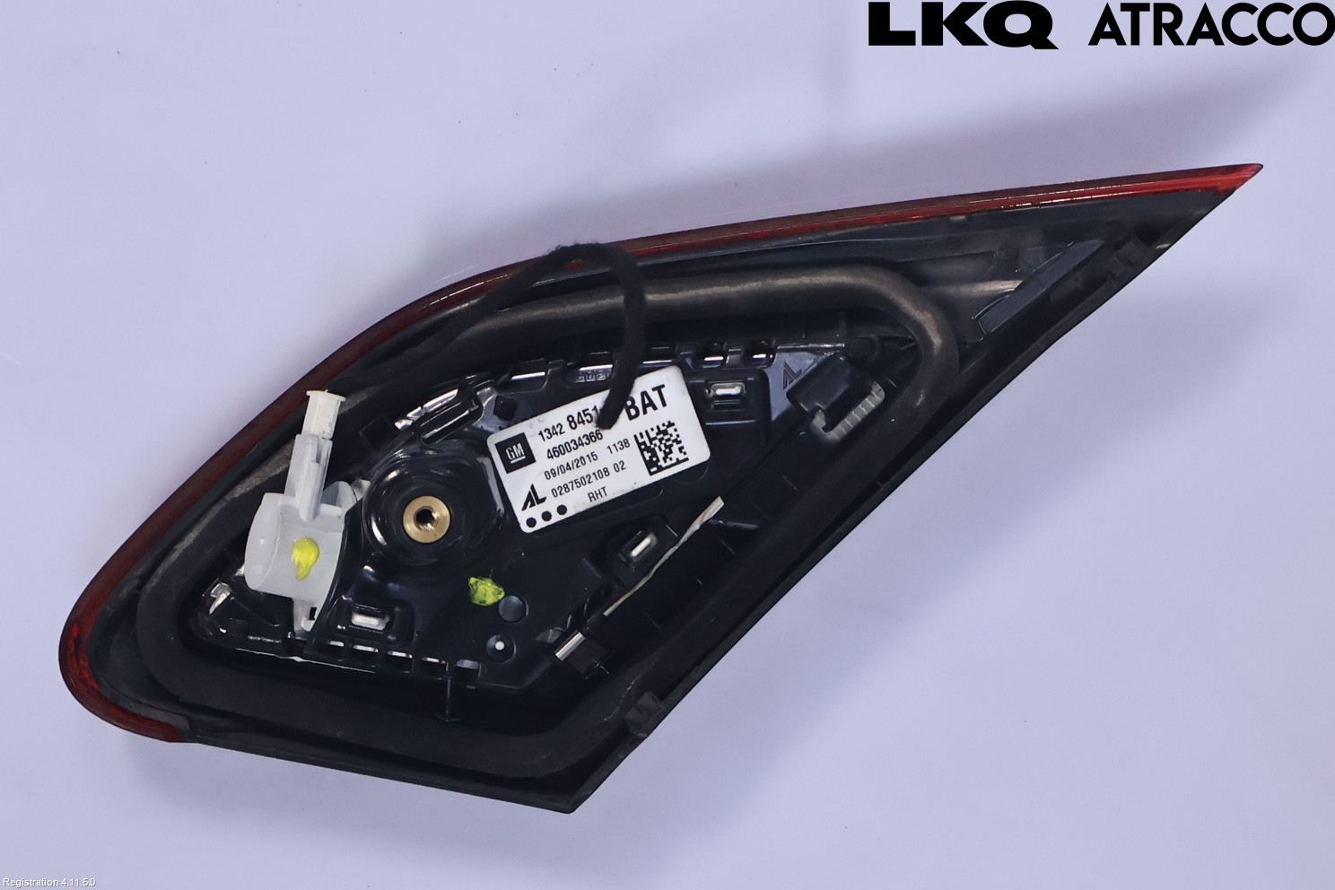 Opel CORSA E 15-19 Baklykt Venstre  På Luke(Indre