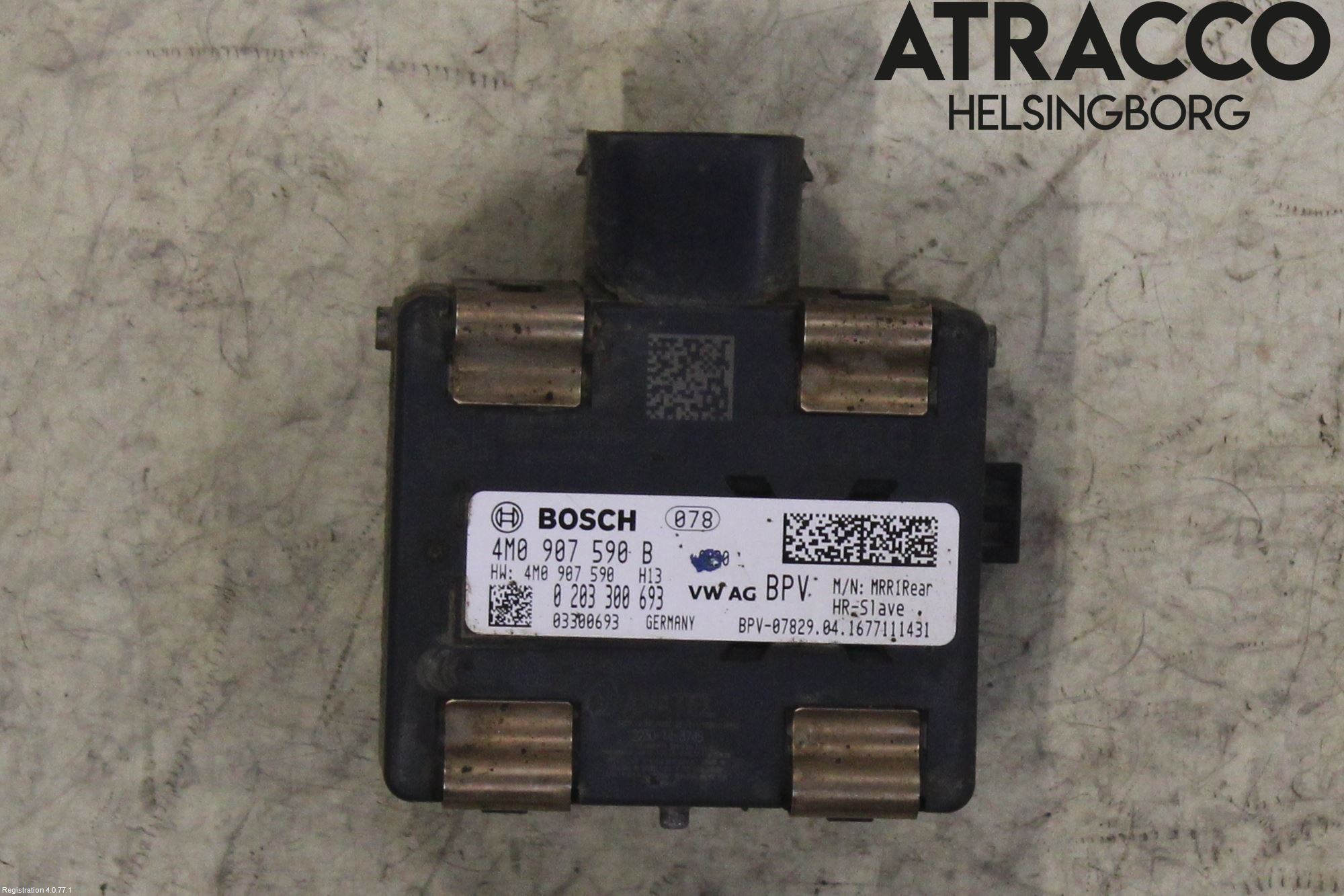 Audi Q7/SQ7 Sensor Kollisjonsbeskyttelse