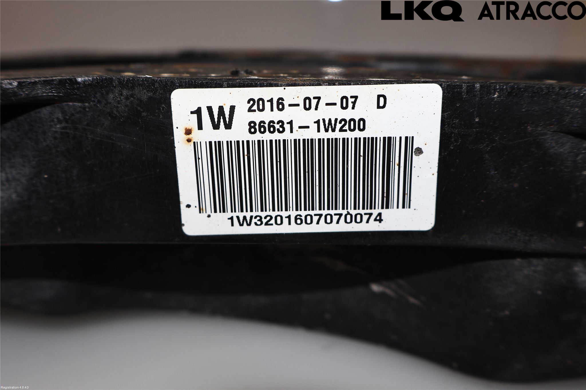 Kia RIO 12-16 Støtfanger Bak Bjelke