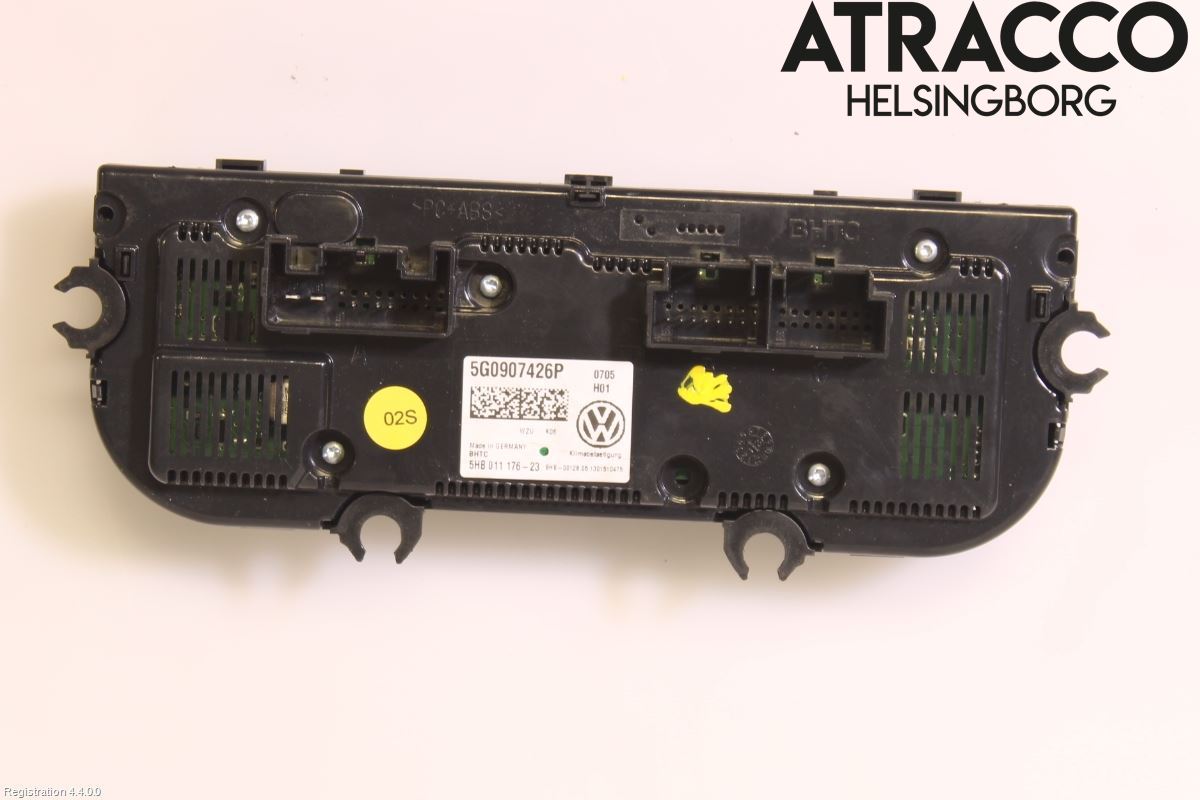 Volkswagen VW GOLF / E-GOLF VII 13-20 Varme Ac Betjening-Display