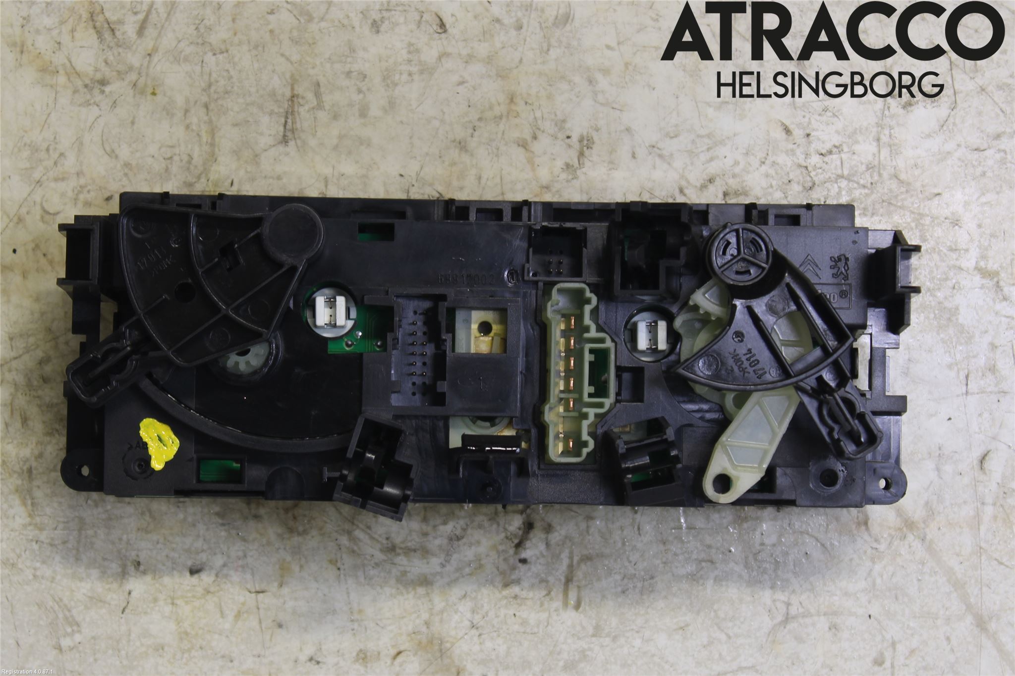 Peugeot 207 Varmeapparat Panel(Regulering)