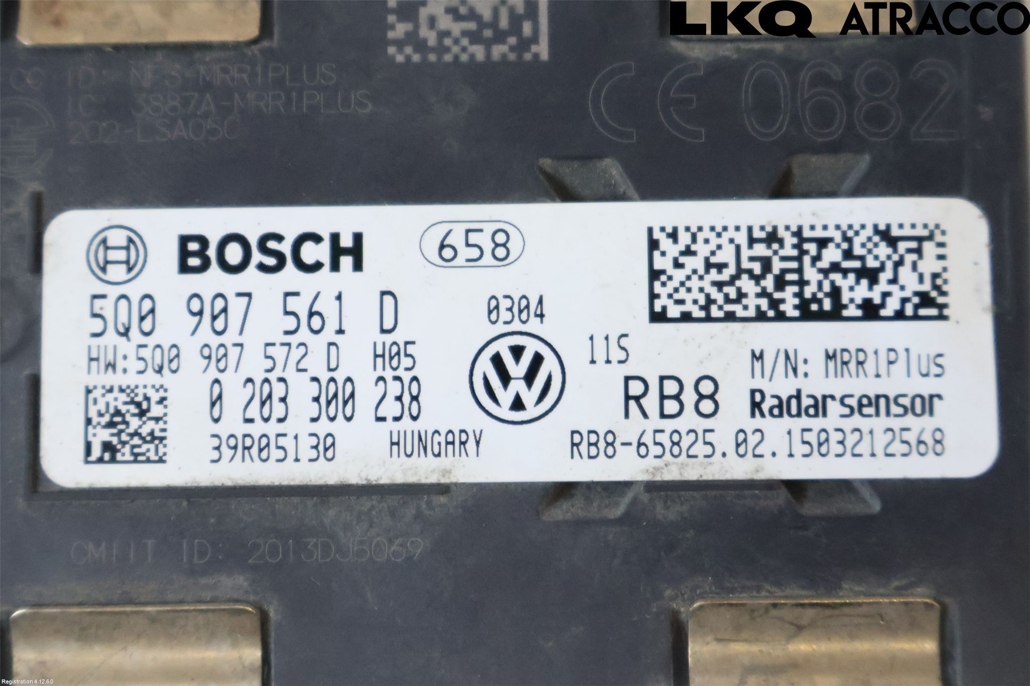 Skoda OCTAVIA (5E) 13-20 Sensor Fartsbegrensning