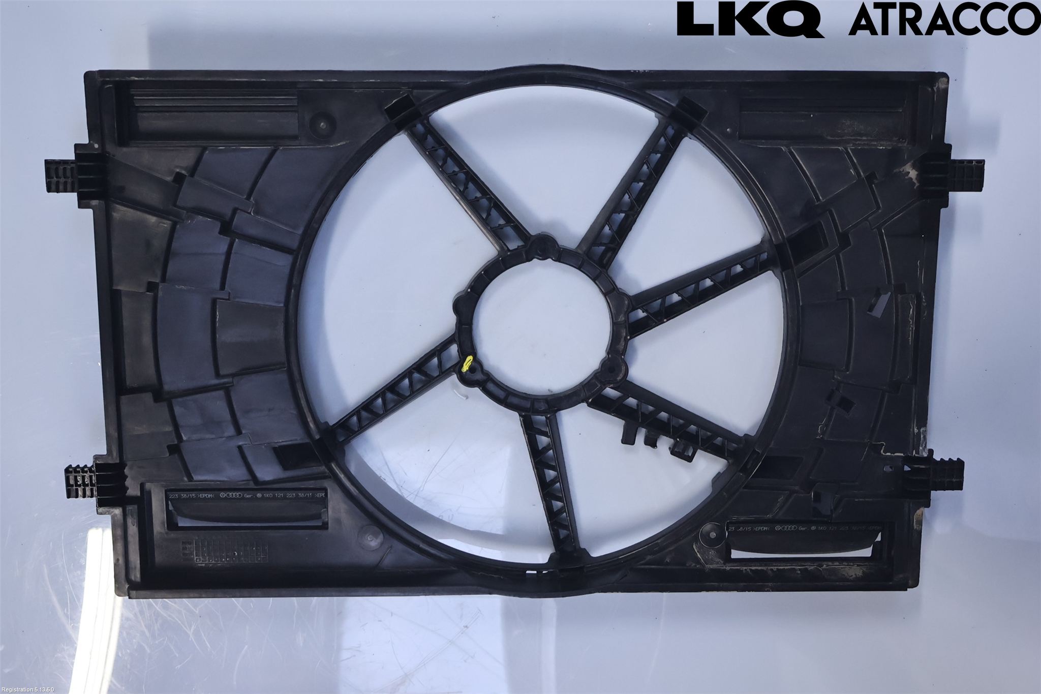 Audi A3/S3 8V 13-20 Kjølevifte-Radiator Hus-Kåpe