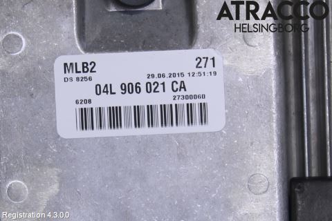 Audi A4 12-15 Styreenhet Dieselpumpe