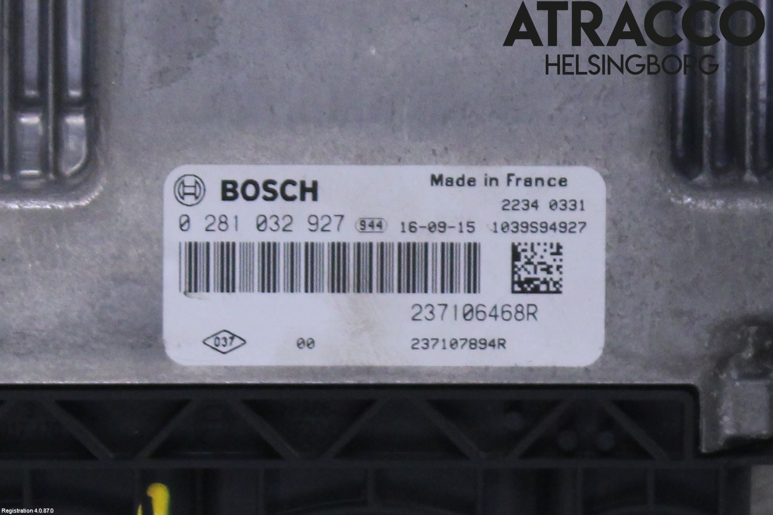 Renault TALISMAN 16-20 Styreenhet Dieselpumpe
