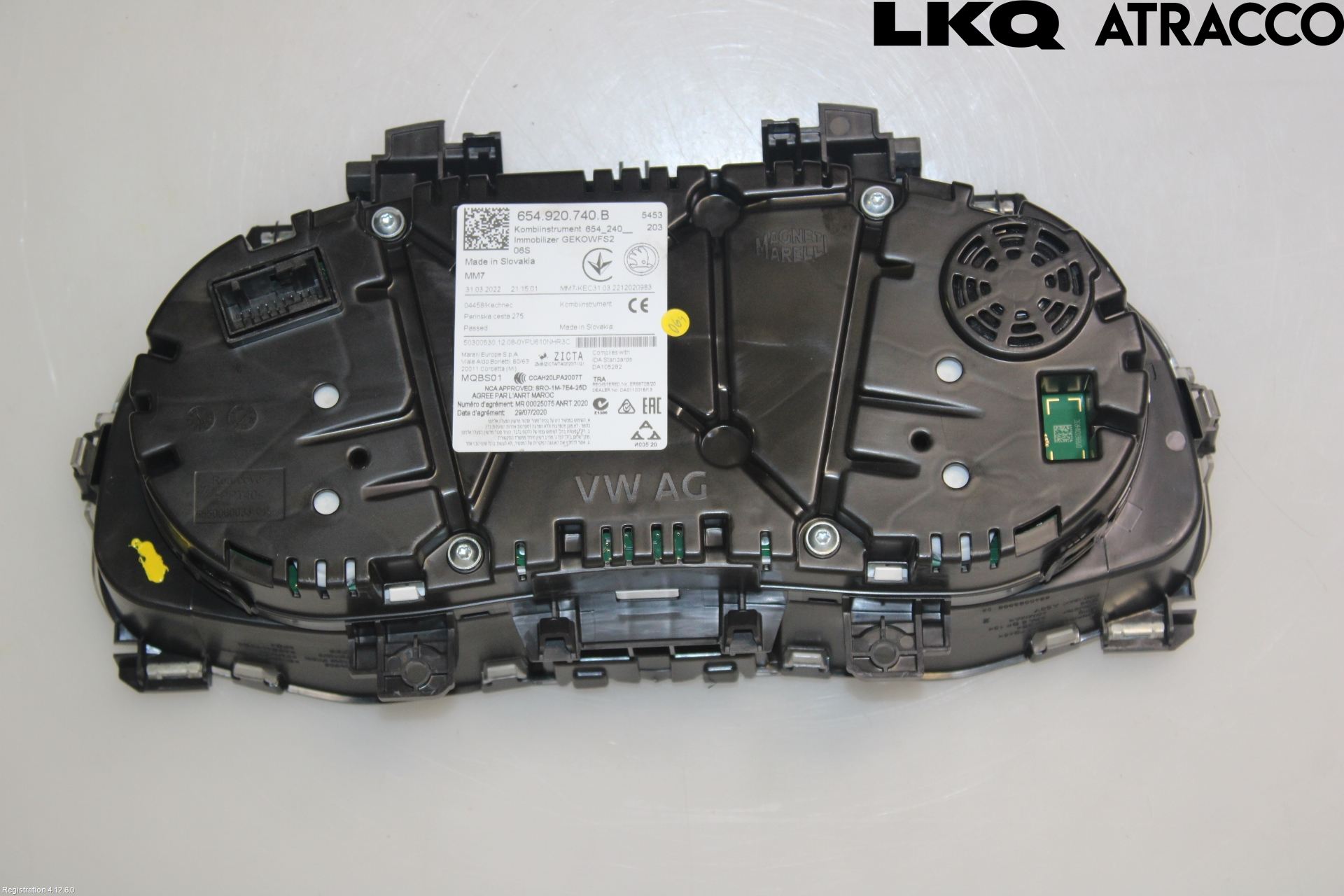 Skoda FABIA 22- Instr Kombinert