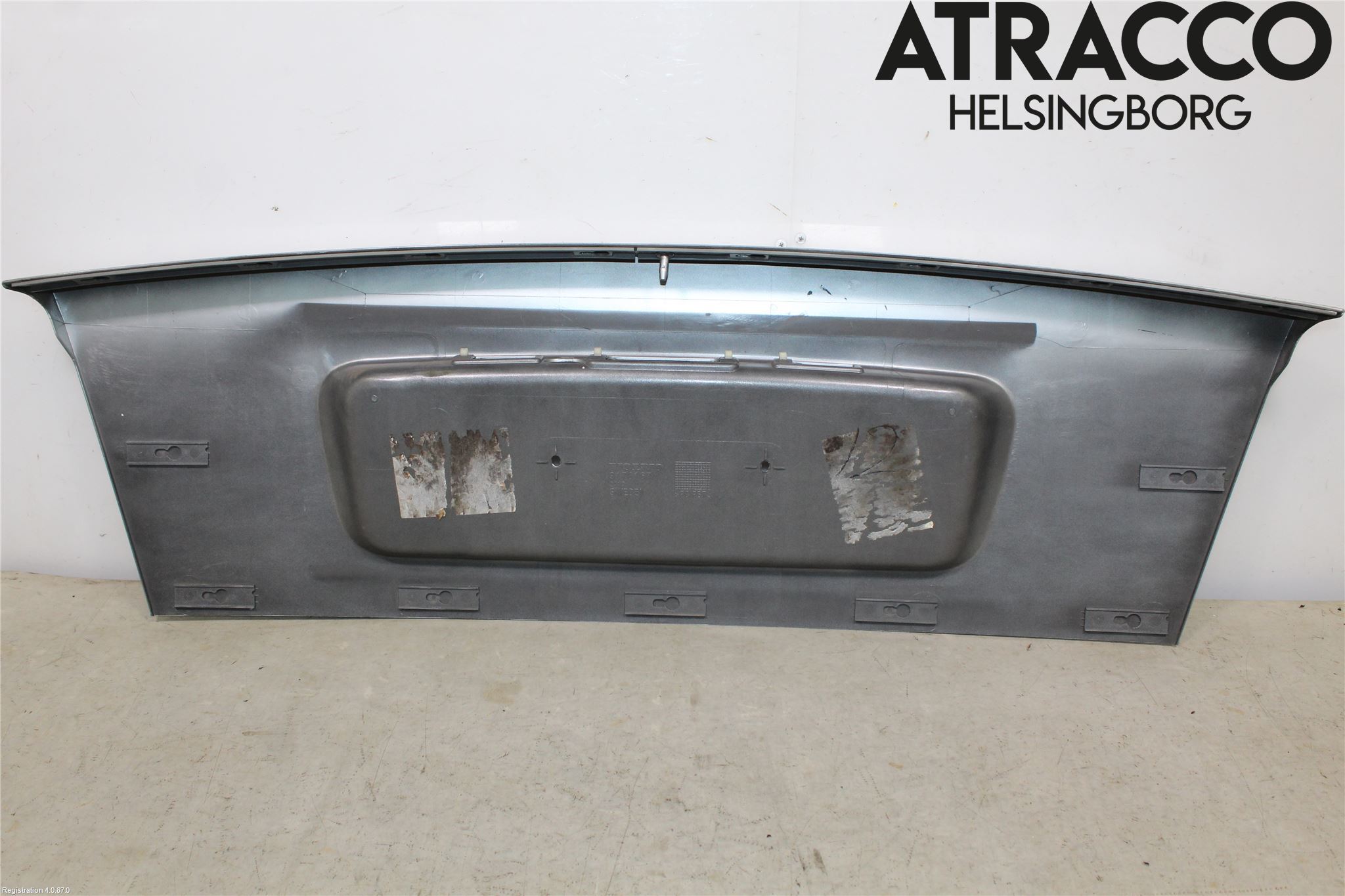 Volvo S80 99-03 Refleksplate - Skiltplate