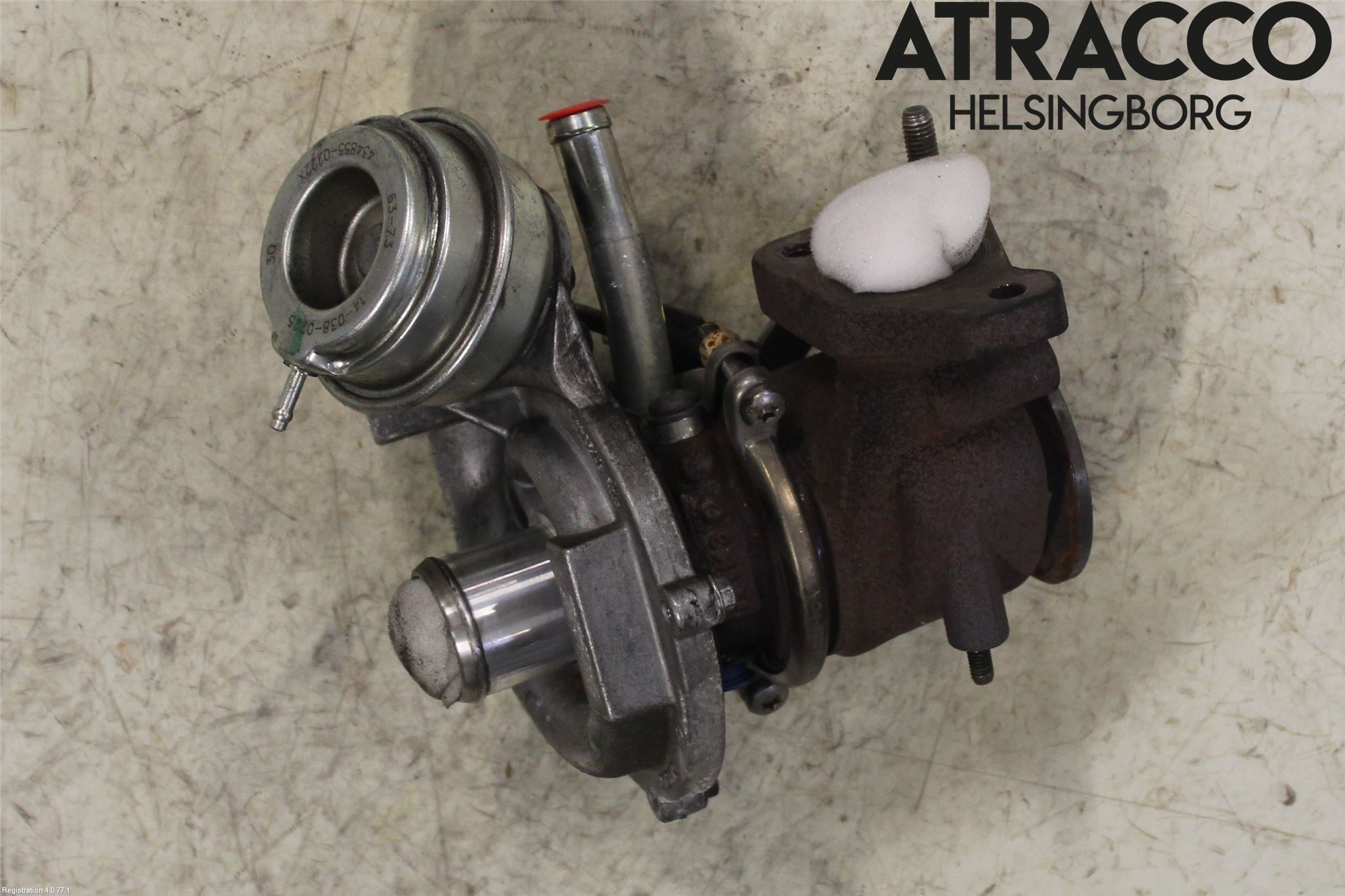 Fiat QUBO Turboaggregat