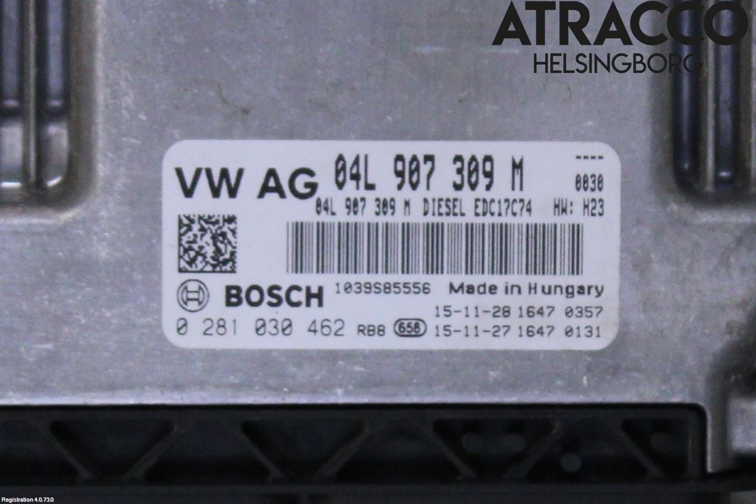 Volkswagen VW TOURAN 16- Styreenhet Dieselpumpe