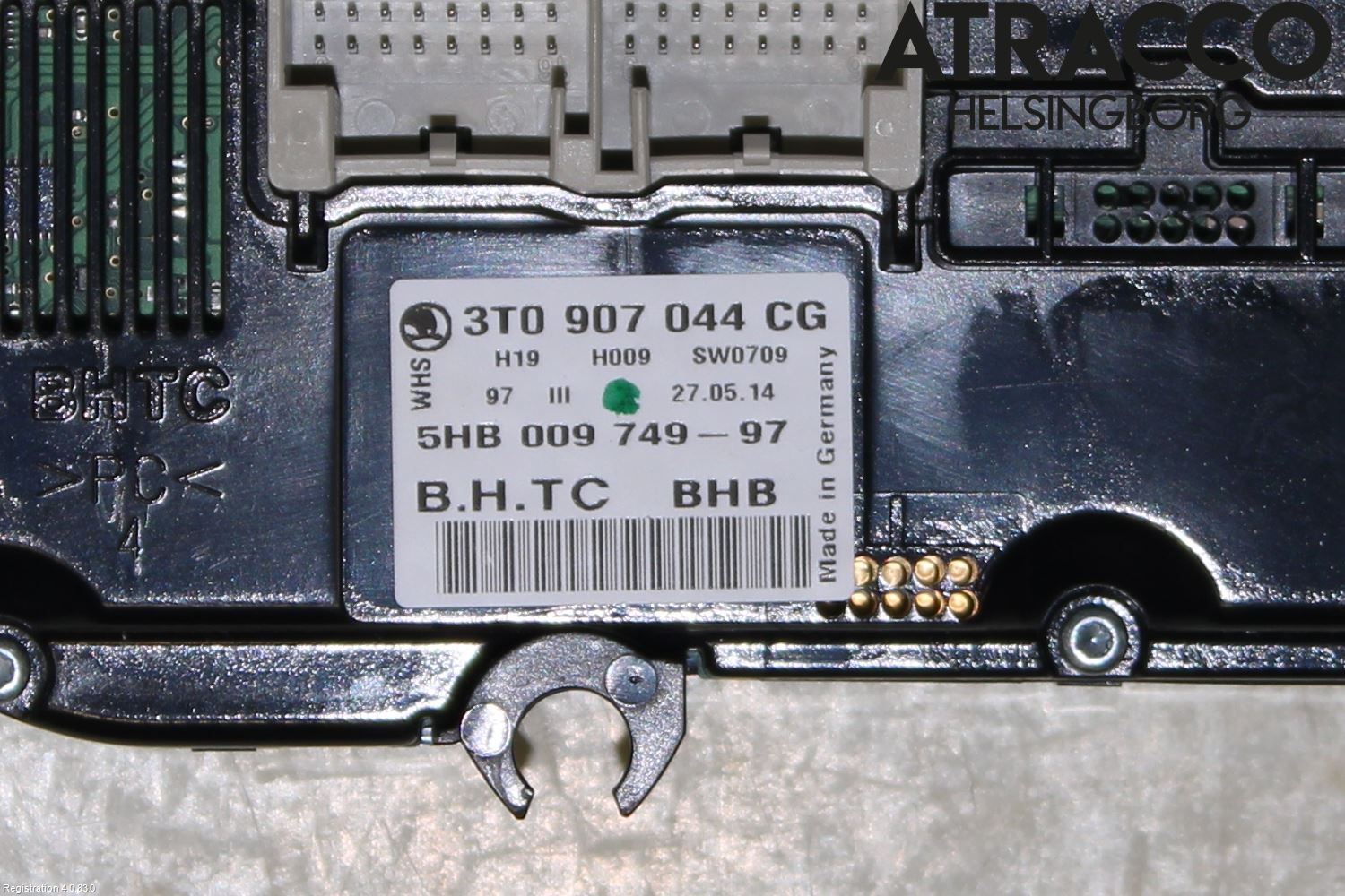 Skoda SUPERB 09-15 Varme Ac Betjening-Display
