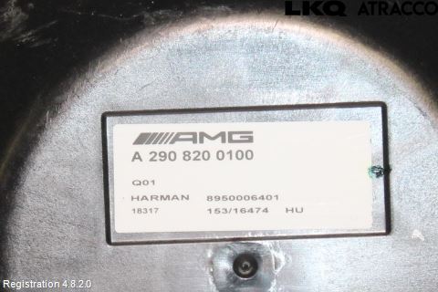 Mercedes-Benz MB AMG GT (C190/R190) 14-22 Innr Høyttaler