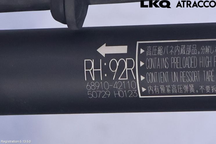 Toyota RAV4 19- Baklukeåpner Automatisk