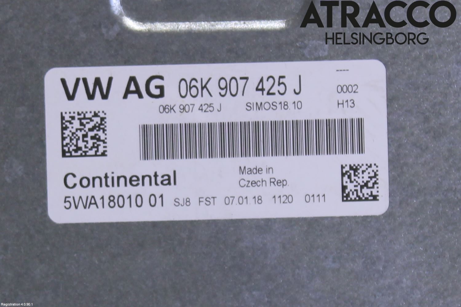 Volkswagen VW GOLF / E-GOLF VII 13-20 Styreenhet Innsprøytning