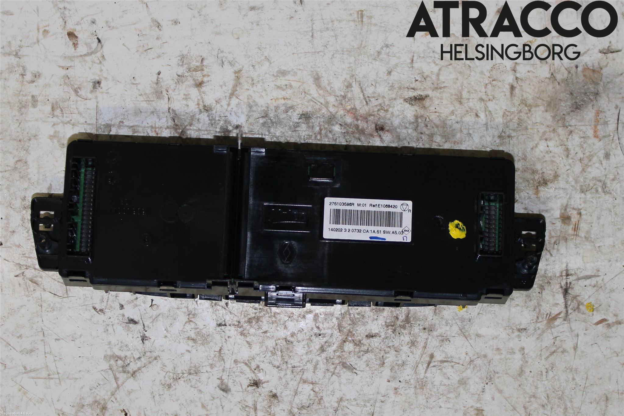 Renault MEGANE III 09-15 Varme Ac Betjening-Display