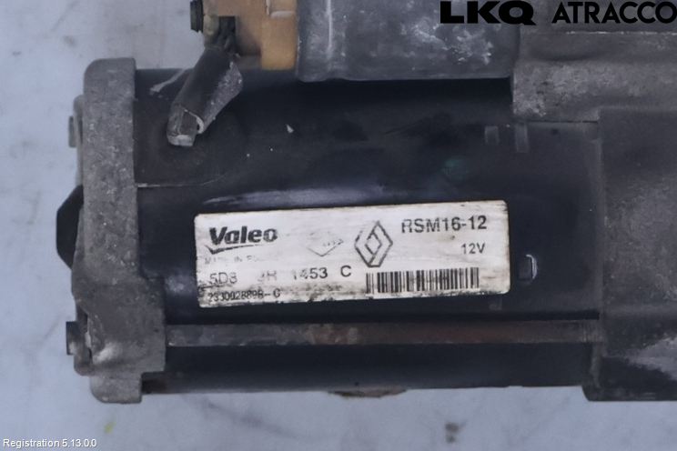 Opel VIVARO 15-19 Startmotor Diesel