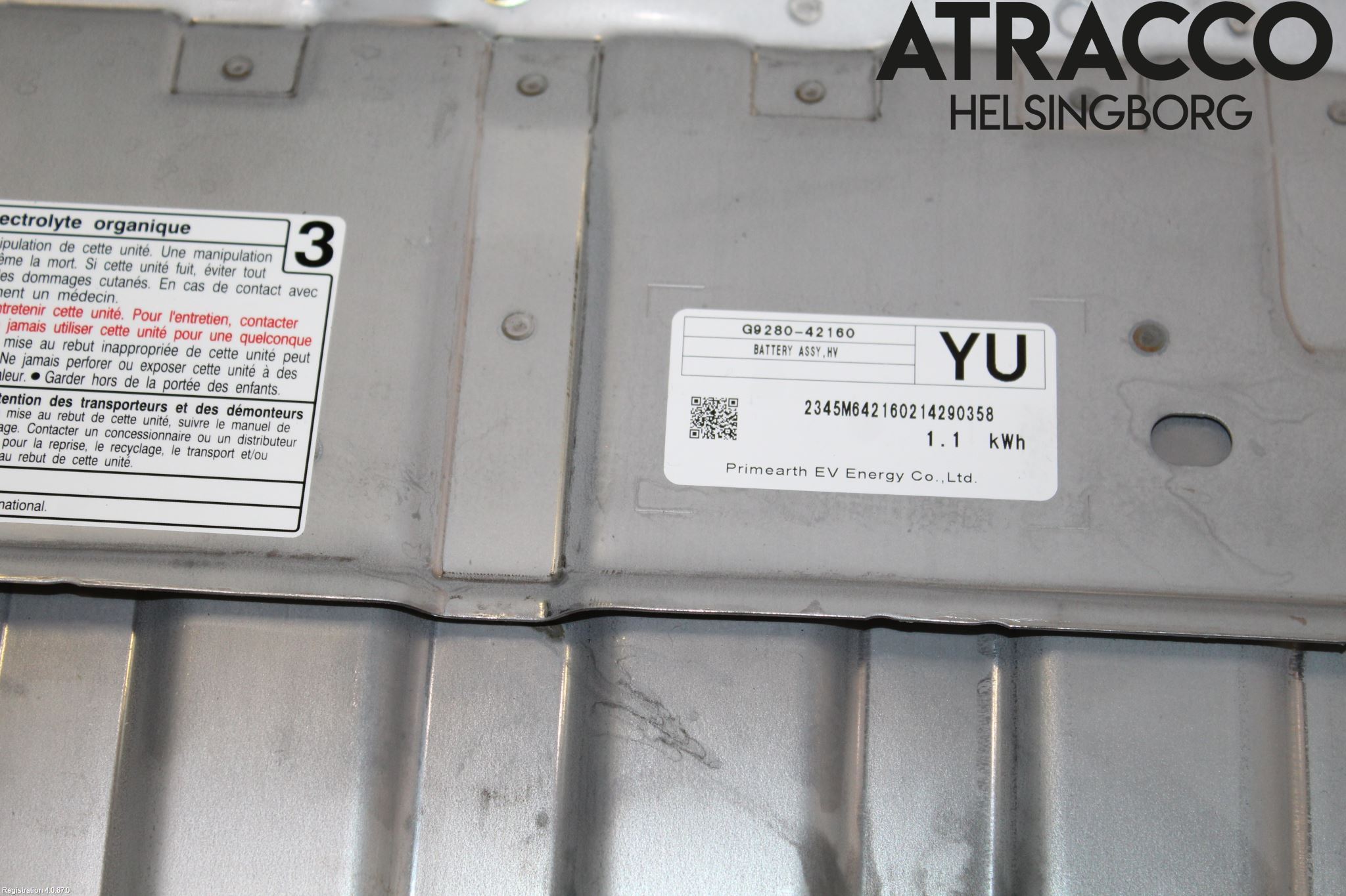Toyota RAV4 19- Hybrid Batteri