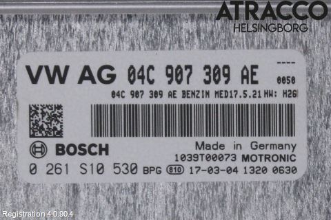 Audi A3/S3 8V 13-20 Styreenhet Innsprøytning