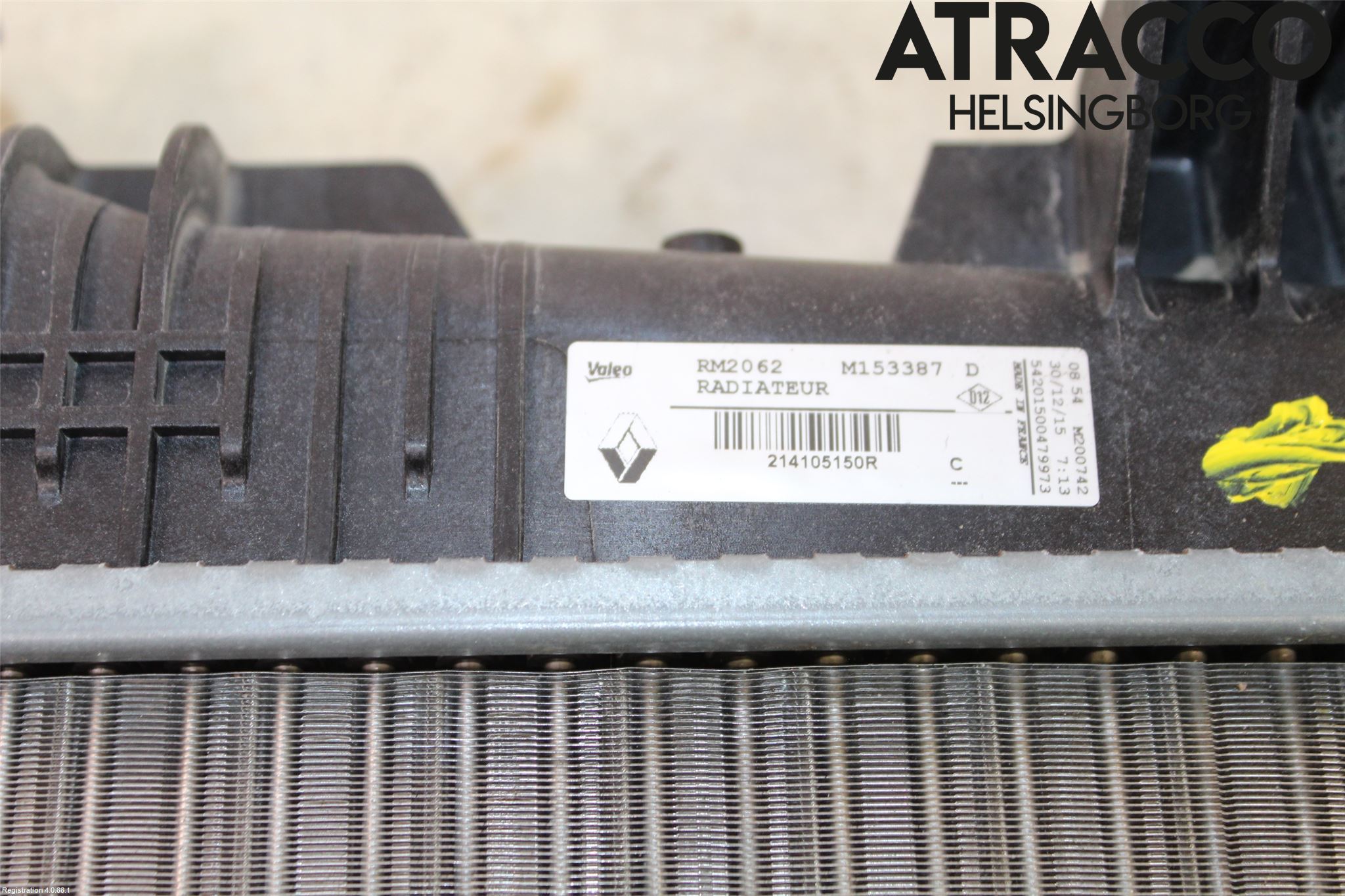 Renault MEGANE IV 16-23 Radiator Manuell