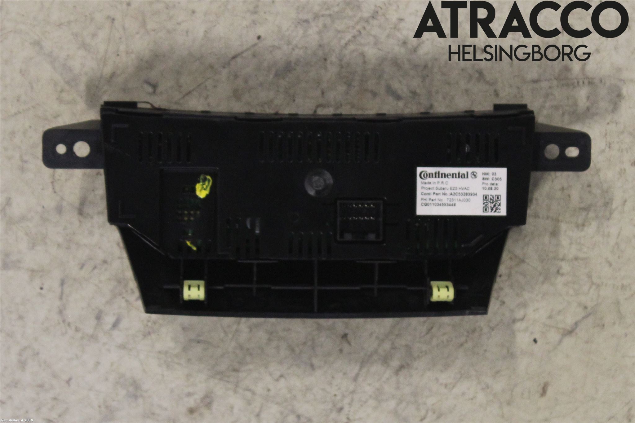 Subaru LEGACY 10-14 Varme Ac Betjening-Display