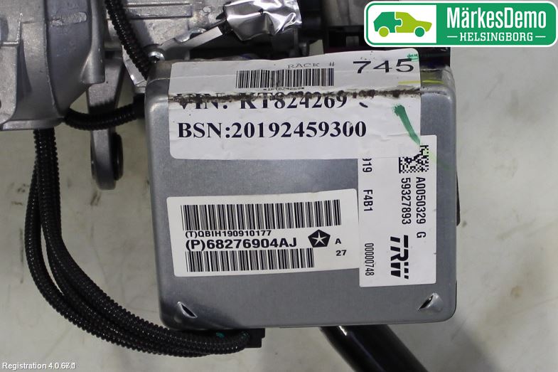 Jeep COMPASS Rattakselaggregat Innebygd Servo