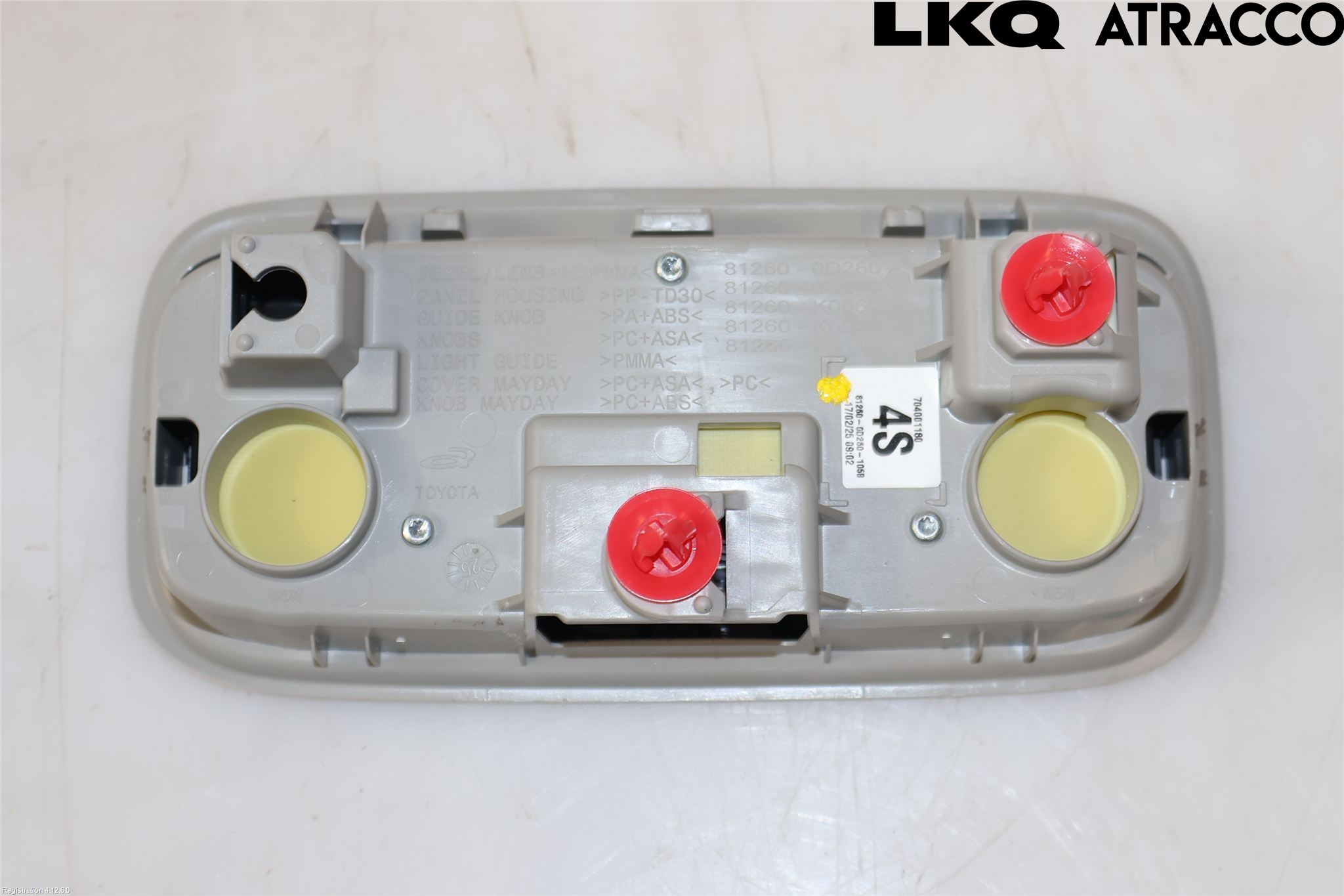 Toyota YARIS XP21 20- Innr Taklys