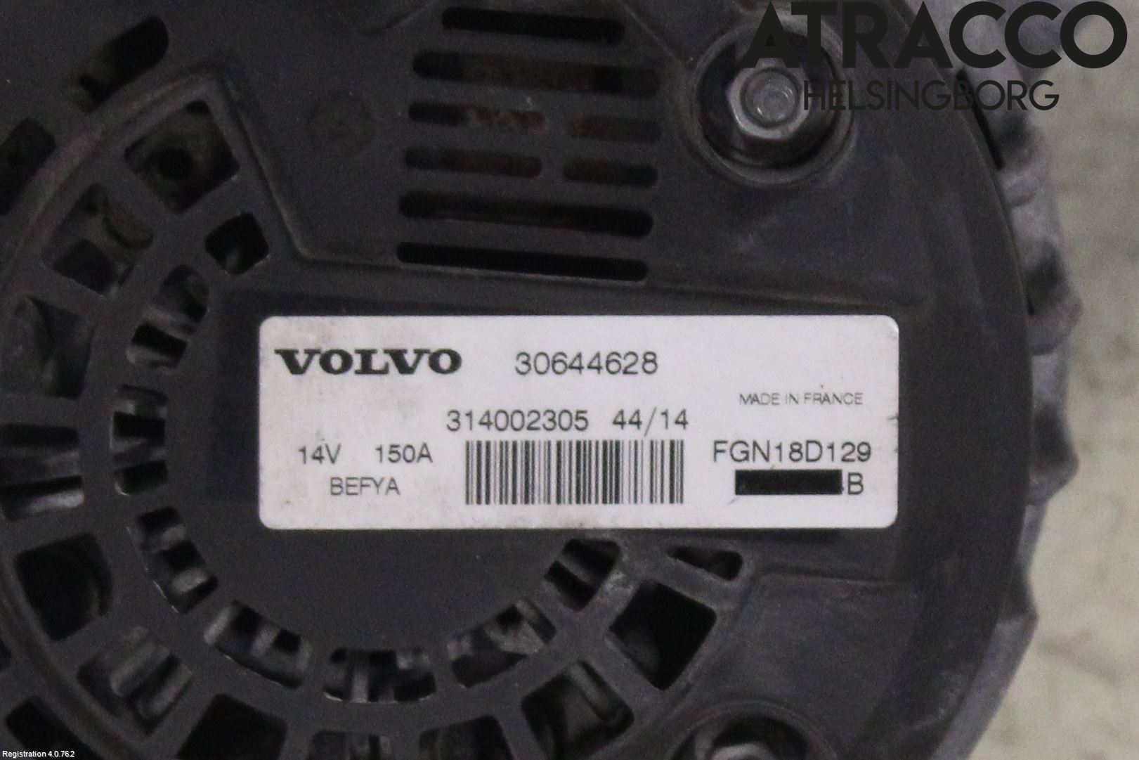 Volvo V70 14-16 Dynamo