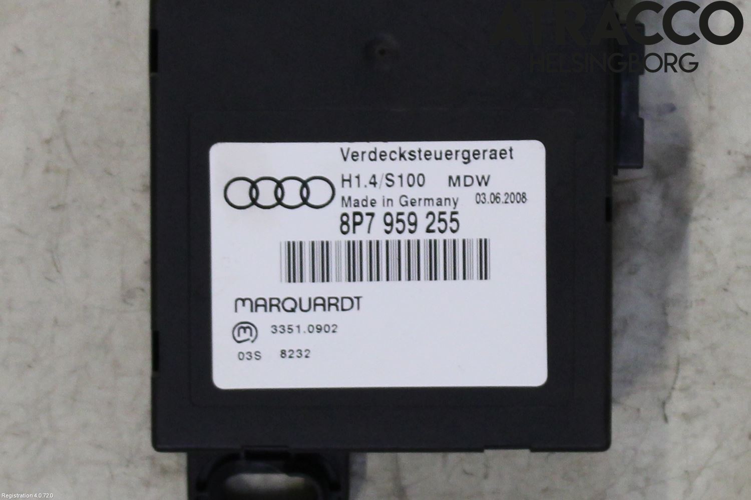 Audi A3/S3 05-13 Styreenhet Øvrig