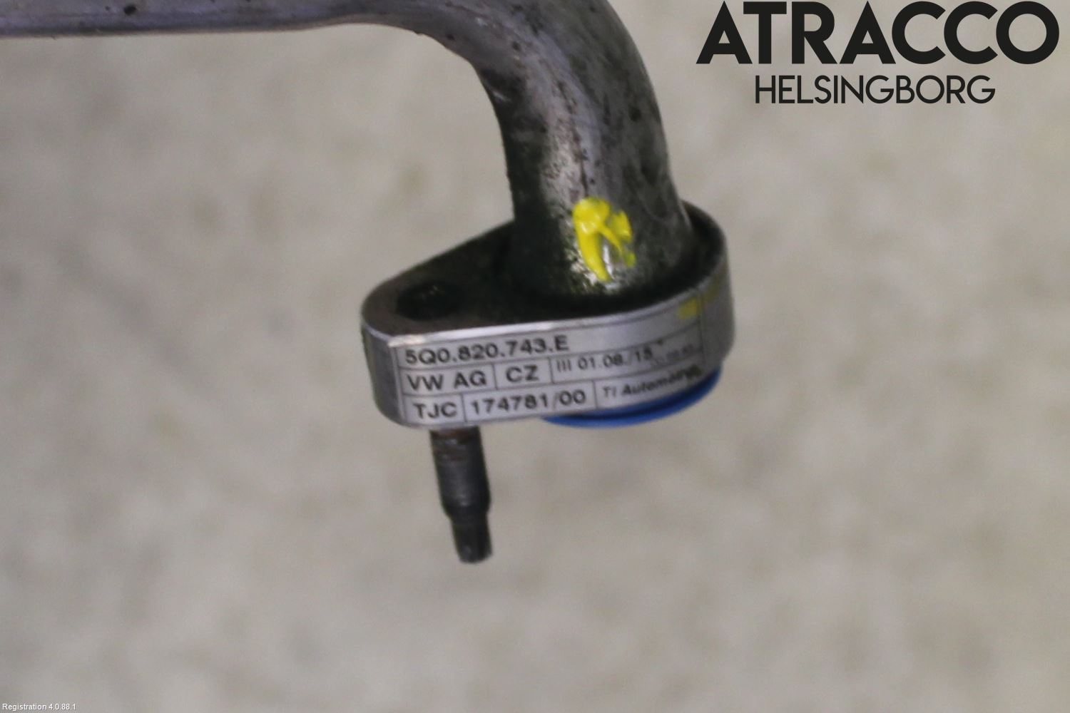 Volkswagen VW GOLF / E-GOLF VII 13-20 Varme Ac Slange - Rør