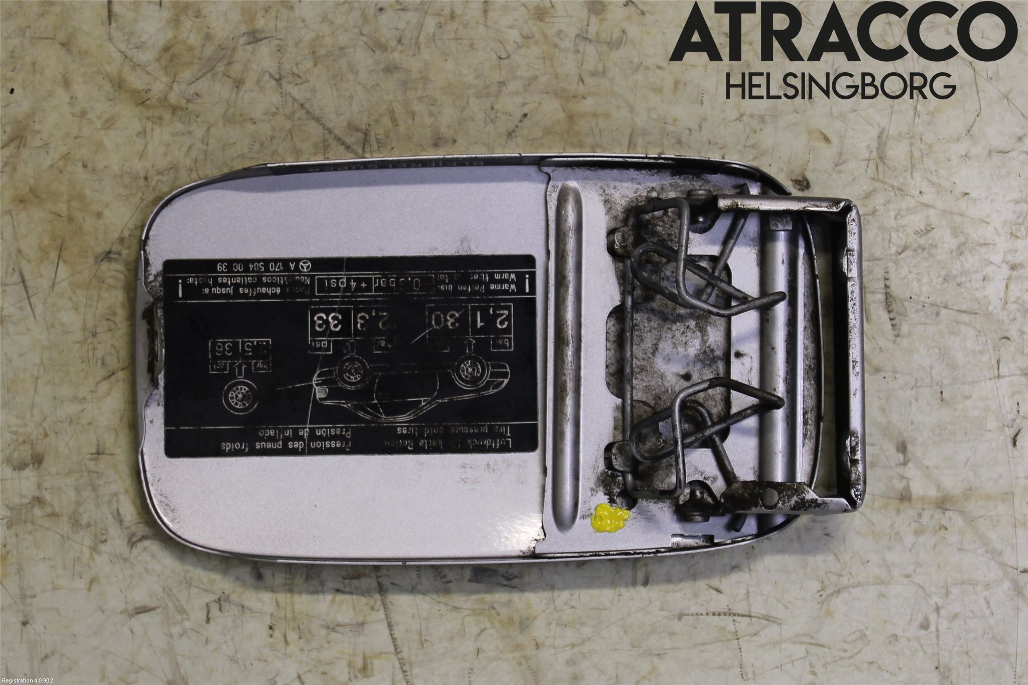 Mercedes-Benz MB SLK (R170) 96-04 Drivstoff Tankluke