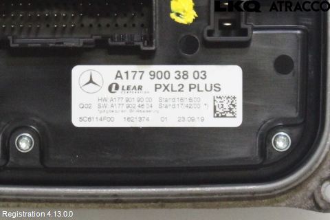 Mercedes-Benz MB A-KLASS (W176) 13-18 Styreenhet Xenon