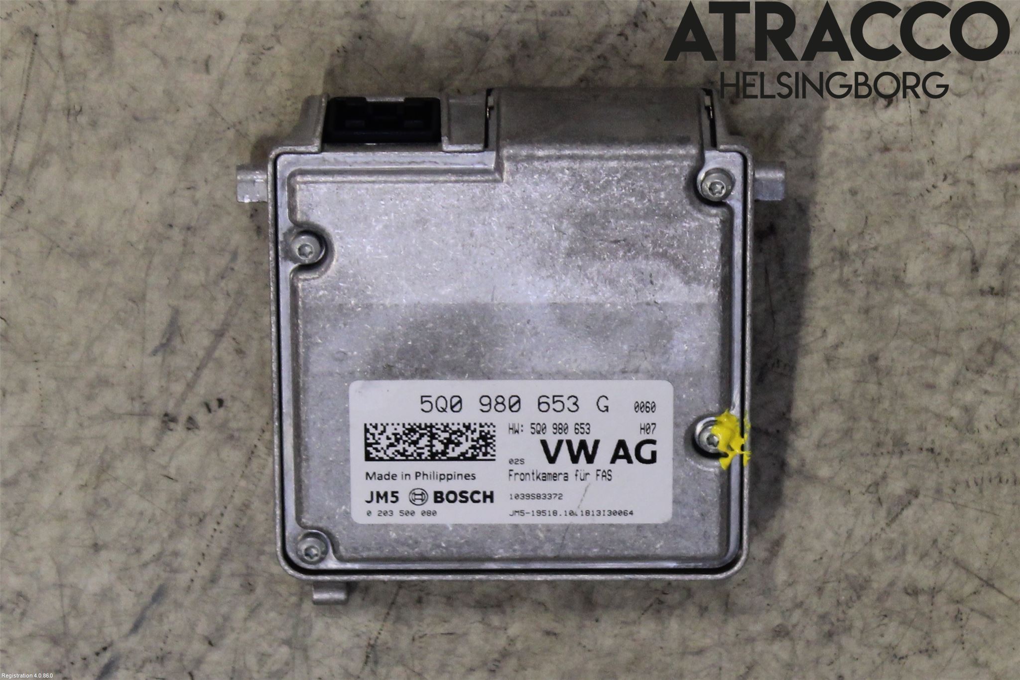 Audi TT/TTS/TT RS 15- Sensor Kollisjonsbeskyttelse