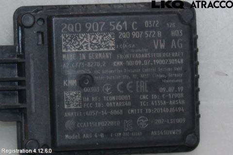 Seat IBIZA V 17-20 Sensor Fartsbegrensning