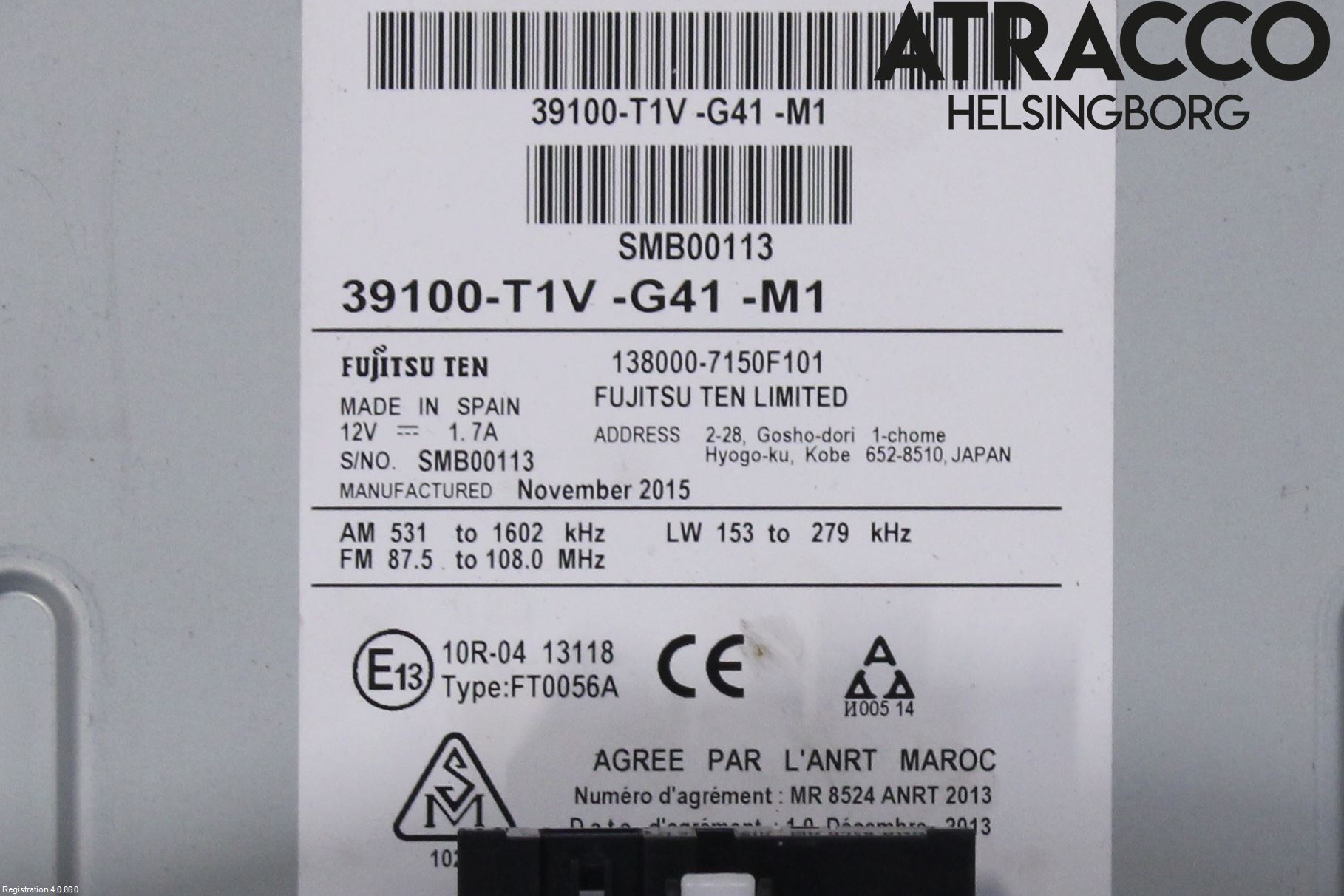 Honda CR-V 13-18 Gps Navigator