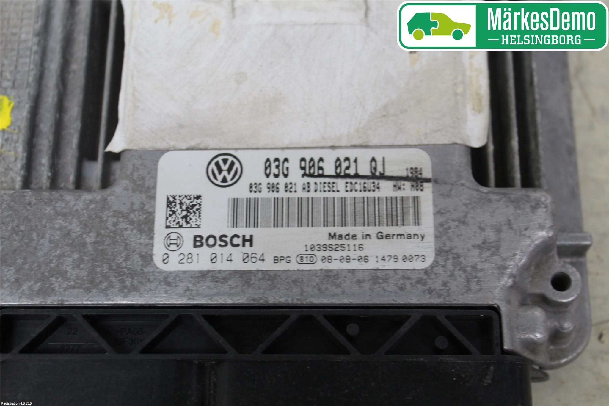 Volkswagen VW GOLF V 04-09 Styreenhet Dieselpumpe